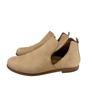 Kodiak Alma Tan Leather Side Cutout Ankle Booties Womens 8.5 KD0A4NLE461